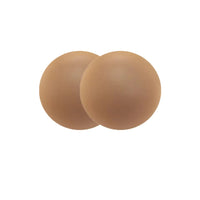 Adhesive Silicone Nipple Covers No Show Reusable Sticky Breast Pasties for Women Invisible Stick on Bra for Backless Dress