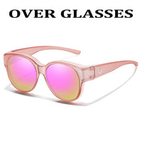 Men and Women'S Fashion round over Sunglasses Daily Wear Cycling Shopping Fishing Running Glasses Unisex UV400 Eyewear