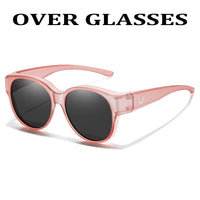 Men and Women'S Fashion round over Sunglasses Daily Wear Cycling Shopping Fishing Running Glasses Unisex UV400 Eyewear