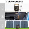 Flashfish A201 200W Portable Power Station, 172.8Wh/48000Mah Solar Generator Backup Battery Pack with 220V AC Sockets, Power up to 6 Devices, 3 Ways of Recharging, 3 LED Lighting Modes, Safe Protection